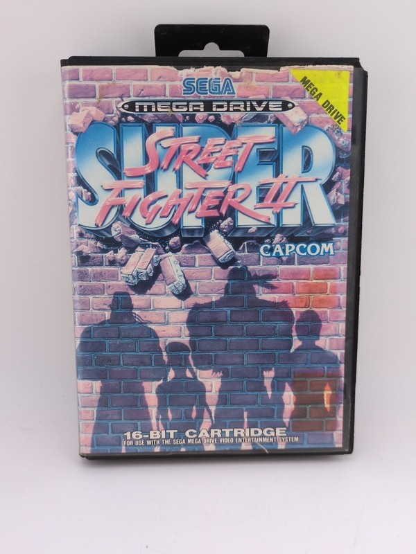 Super Street Fighter II 2 + Manual - Sega Mega Drive Game - PAL - Ex Rental