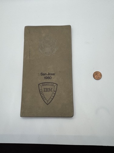 IBM's "Quarter Century Club" Wallet