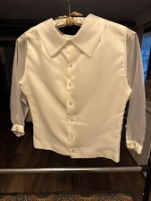 トップス 40s Vintage Nylon Shirt Nylon 1940s Vintage Tops for Women for sale | eBay