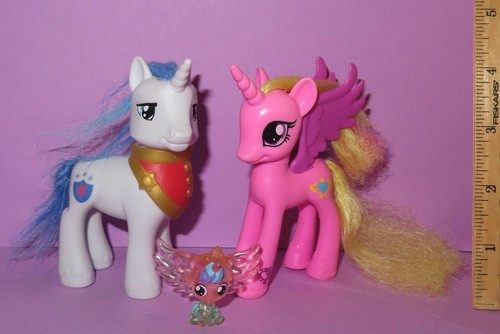 My Little Pony Princess Cadence Shining Armor Flurry Heart G4 Brushable FIM MLP