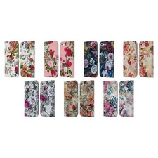 OFFICIAL RIZA PEKER FLORALS LEATHER BOOK CASE FOR APPLE iPOD TOUCH MP3