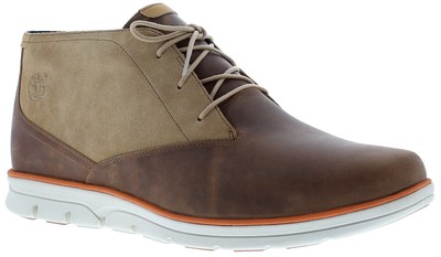 Timberland Bradstreet PT Chukka Uomo Pelle Stivali Eleganti Marrone Taglia  UK | eBay
