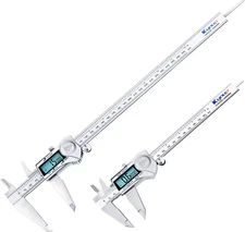 Kynup 0-12 Inch Digital Caliper, Caliper Measuring Tool with Stainless Steel, IP