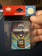 UCONN HUSKIES 2024 NATIONAL CHAMPIONS 1.5x2.5” 🧲 Magnet NCAA LICENSED AMINCO