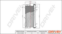 Dr!ve+ DP1110.10.0009 Luftfilter FüR CitroËN, Fiat, Peugeot