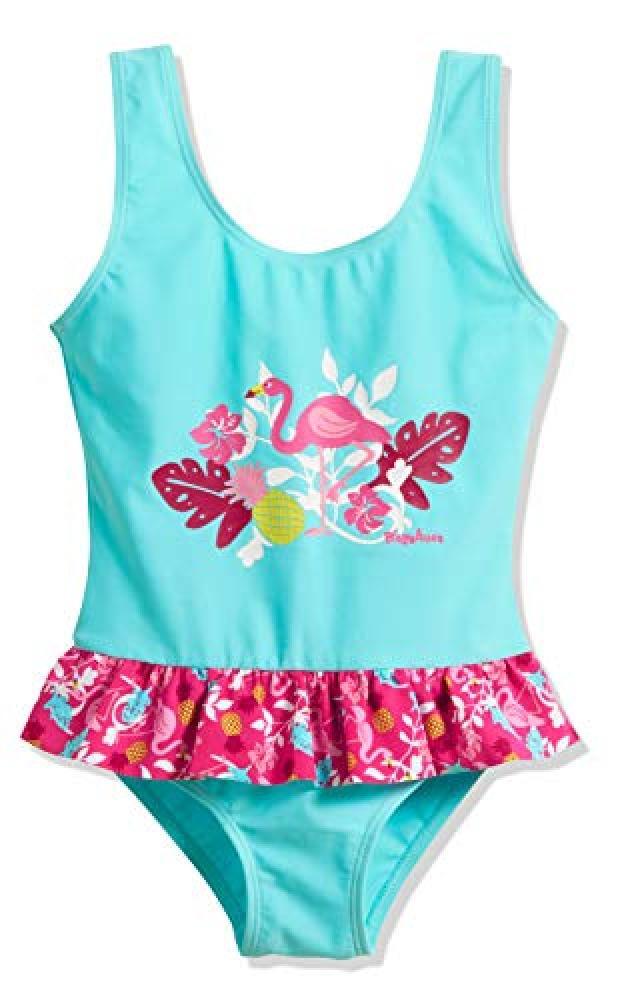 (TG. 10 (Taglia Produttore: 110/116)) Playshoes UV-Schutz Badeanzug Flamingo Cos