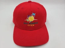 Youth BNP Paribas Open Decky Snapback Hat Cap Boys Girls Tennis Tournament Red