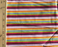MULTI STRIPES SHIRTING  COTTON BLEND FABRIC  67X44 INCHES  1.8 YARDS