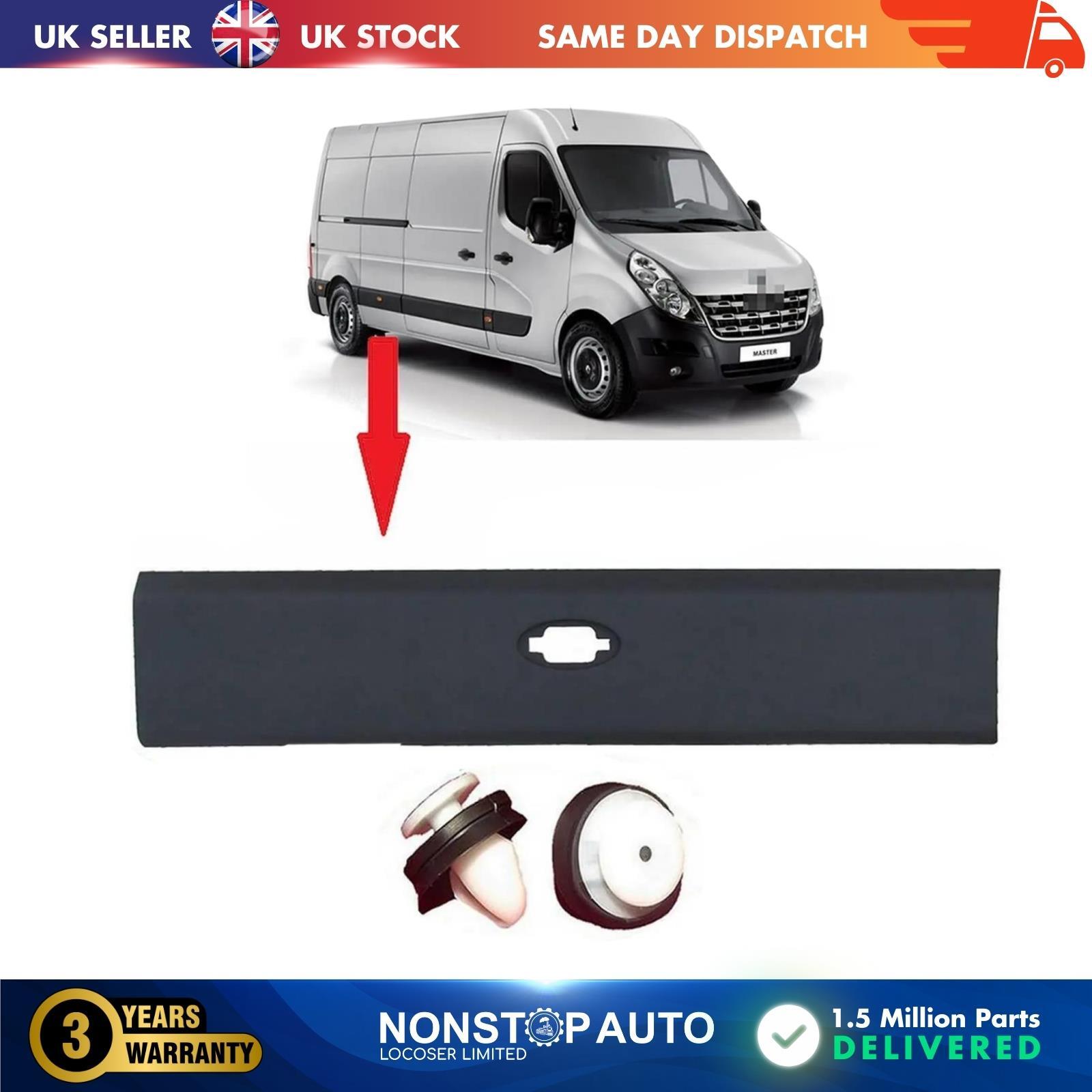 TIRA DE MOLDEO DE PUERTA TRASERA DERECHA PARA NISSAN Interstar 768F30003R