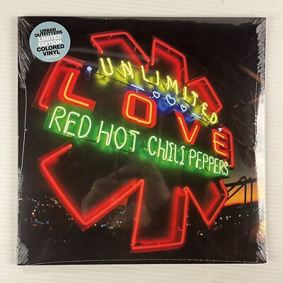 Red Hot Chili Peppers - Unlimited Love LP - Light Blue Vinyl LP NEW Limited