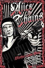 Alice in Chains Poster Cardstock Concert Poster - 12" x 18"