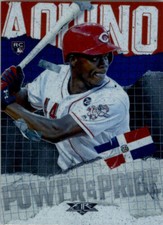 Aristides Aquino RC 2020 Topps Fire Power And Pride #PP-2 Reds Rookie Card