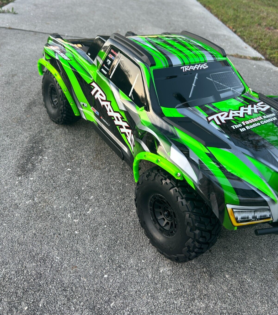 Fender Wells Traxxas Slash 4x4 Parts RC Front Rear Lights LED