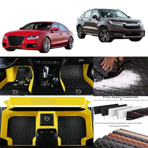 Custom For Volvo XC60 2010-2024 Car Floor Mats Non-slip Liner Waterproof Carpets - Imagen 20 de 26