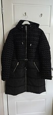 Ladies Klass Designer Coat Size 14/16 Black