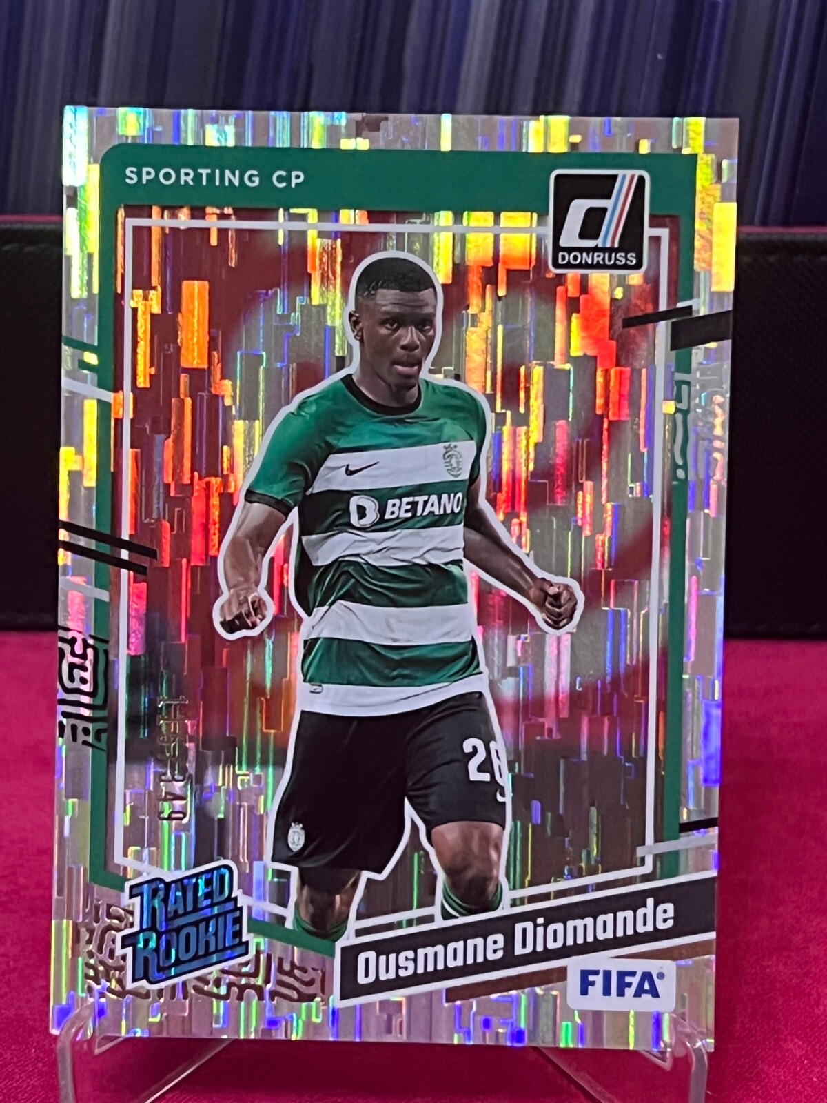 2023-24 Donruss Soccer #190 SILVER Ousmane Diomande 115/349 RC Rookie