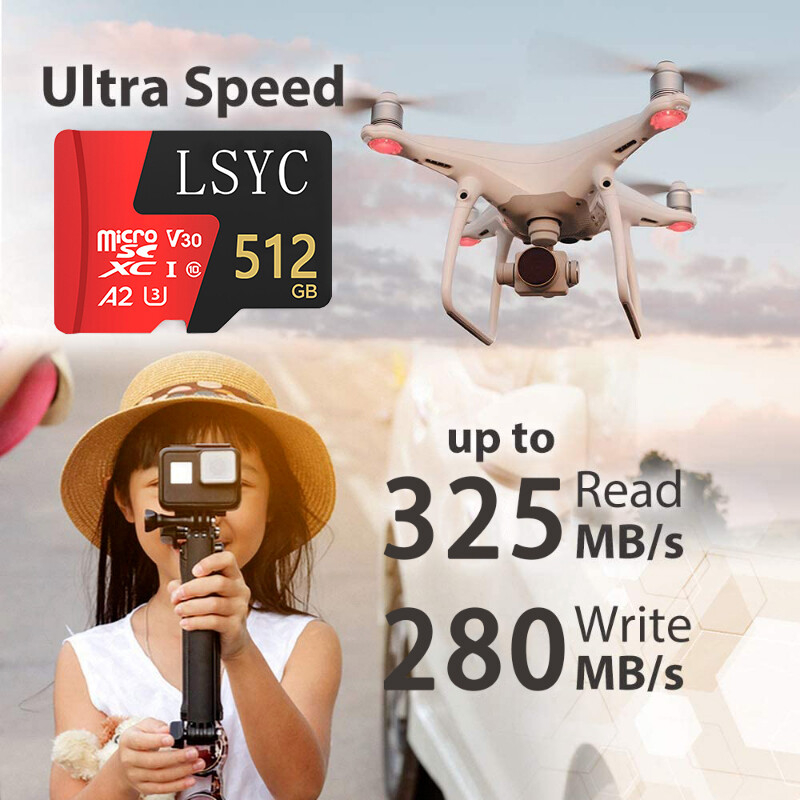 Micro SD Card Memory Card Class10 SD/TF Flash Card 512GB for Phone Memoria Card