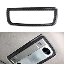 For Mercedes-Benz C-Class W204 Carbon Fiber Rear Overhead Light Cover Trim