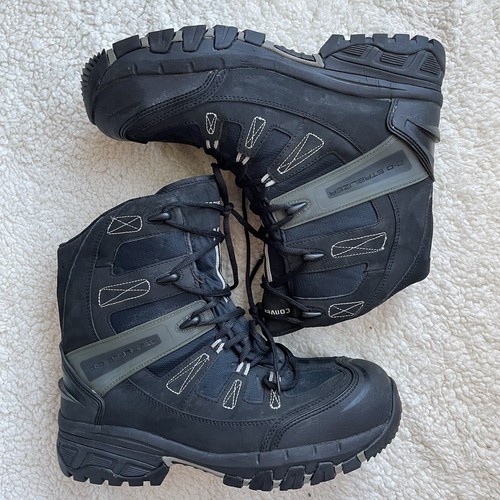 converse black work boots