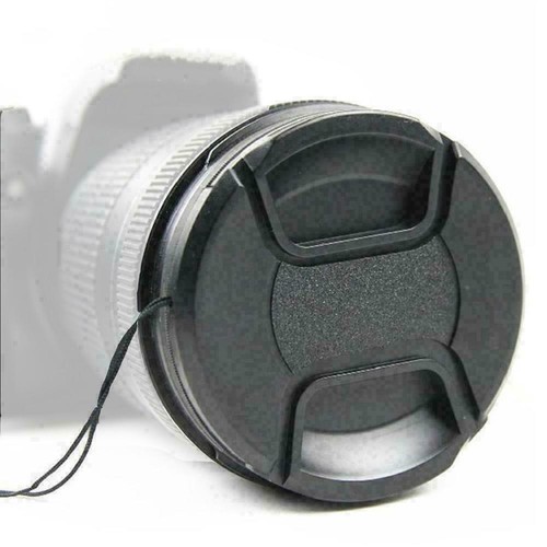 52mm Center Pinch Snap Front Lens Cap Cover For Cam Nikon! W F9G1 String C4L5 - Picture 4 of 9