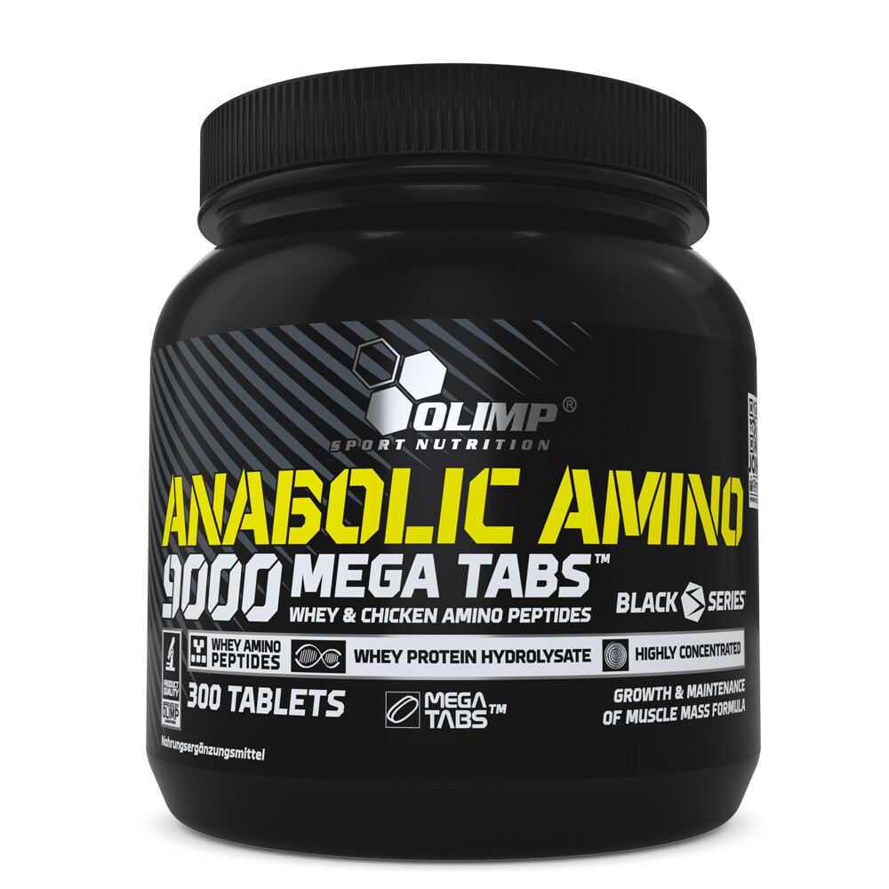 6261 еврокг Olimp Anabolic Amino 9000 Мега-таблеток в дозе 300 таблеток Eiweiss 7990₽