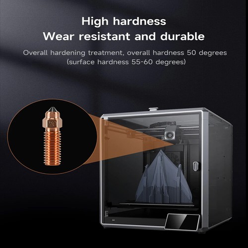 1/2pcs Nozzle for Ender 3 V3 KE/ Creality K1/ Creality K1 Max/ CR-M4 3D Printer - Bild 3 von 17