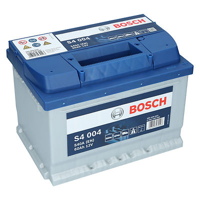 Bosch S4 004 12V 60Ah 540 A EN Autobatterie Starterbatterie ersetzt 55Ah 65Ah