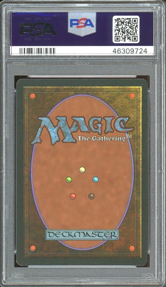 1995 Magic the Gathering MTG Homelands Retribution PSA 10 Pop 3 Mark Tedin - Image 2 of 2