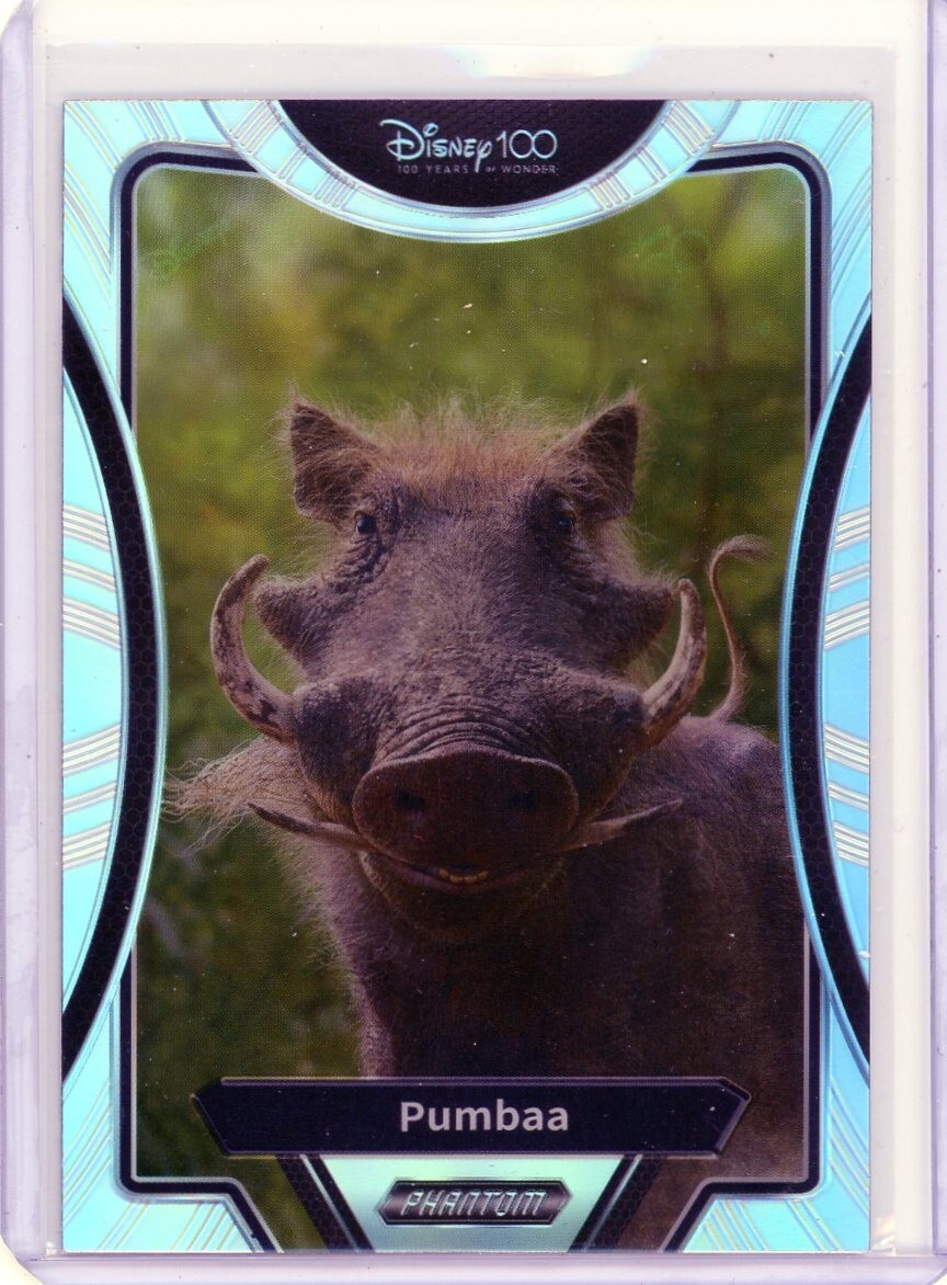 2023 Kakawow Phantom Disney 100 Years of Wonder Holo Silver PD-I-155 Pumbaa