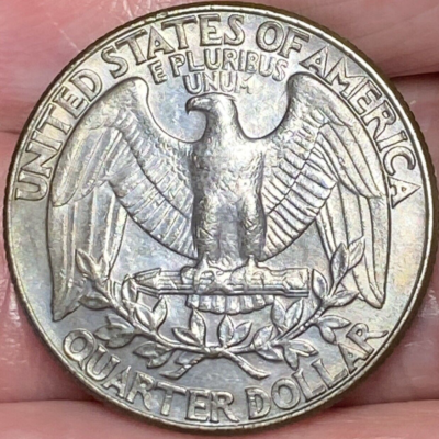 1989-D Washington Quarter Beautiful Gray Toned Coin #3 | eBay