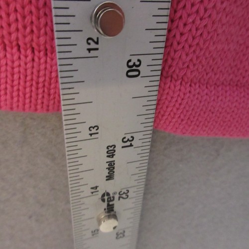 Vintage Quacker Factory Sweater Women Large Pink Star Embroidered Sequin New NWT - Picture 9 of 11