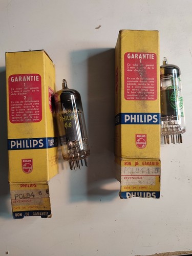 1 tube electronique PHILIPS ECC84 / vintage valve