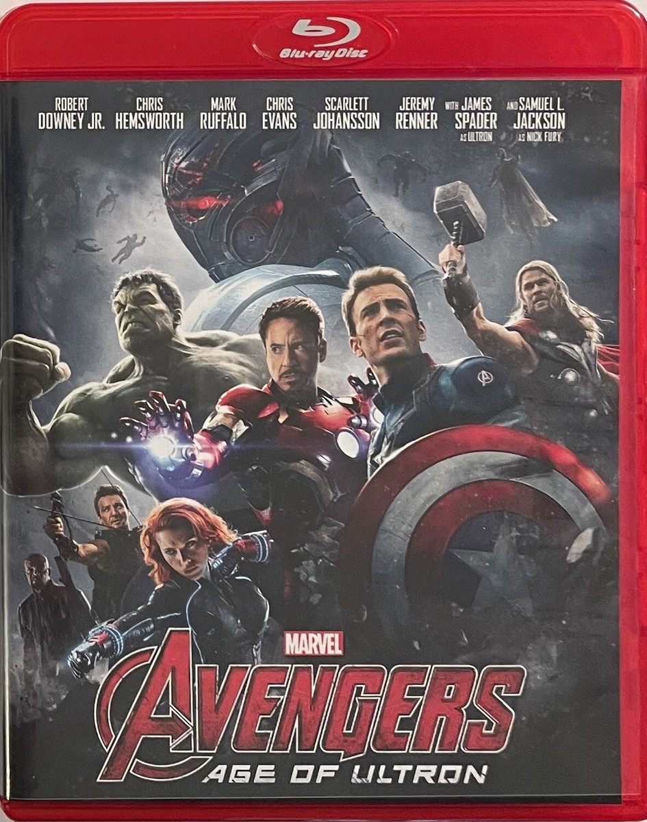 Marvel Avengers Age of Ultron - Blu-ray - Red Case 786936846713| eBay