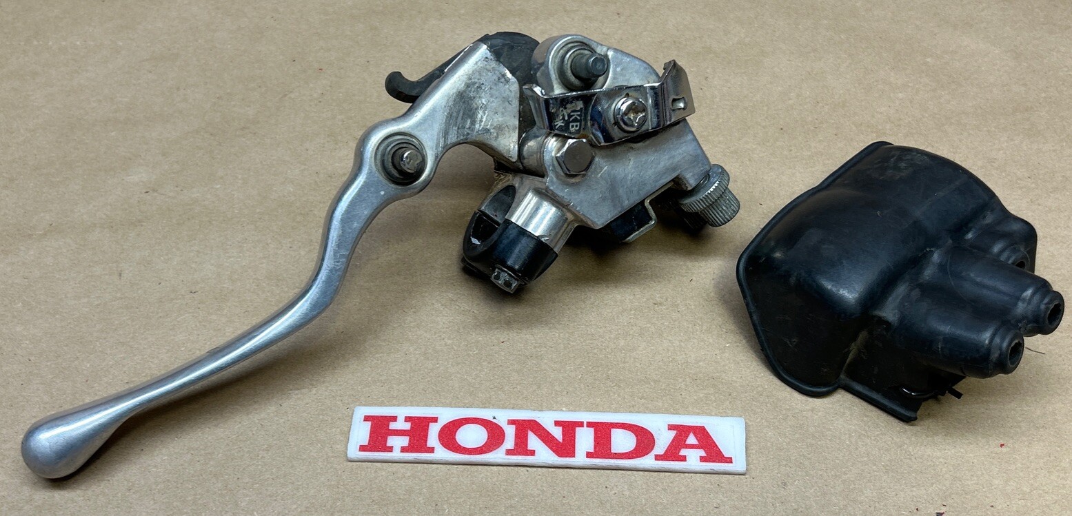 ATV Dirt Bike Clutch Lever Assembly Black Clutch Lever & Perch For Honda TRX250R, 250X, 300EX, 400EX, 450R ATV & Dirt Bike Trx250r Clutch Cover - Foto 2