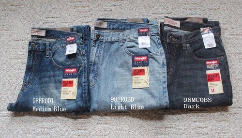 Nuevo con etiquetas Wrangler Jeans Co. para Hombre calce relajados Bota  apertura de la pierna denim jeans Cintura Baja | eBay