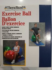 THERABAND Exercise Ball, Stability Ball with 65 cm Diameter GREEN