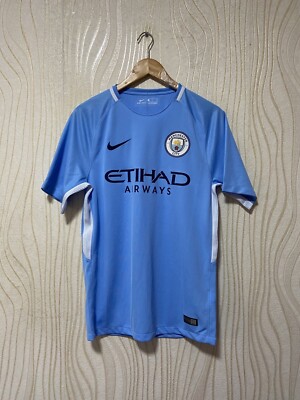 MANCHESTER CITY 2017 2018 HOME FOOTBALL SHIRT SOCCER JERSEY NIKE