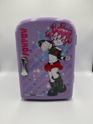 SEHR SELTEN Rock Hard Fairies lila thermoelektrische Kühlbox & Wärmer Mini Kühlschrank 