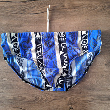 Men's Vintage Swim Brief Size: 8 XXL . DO NOT SHIP TO THE UNITED STATES 