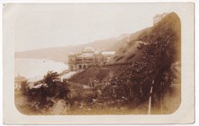 Scarborough Spa Complex & South Cliff Gardens RPPC Postcard North Yorkshire Vtg