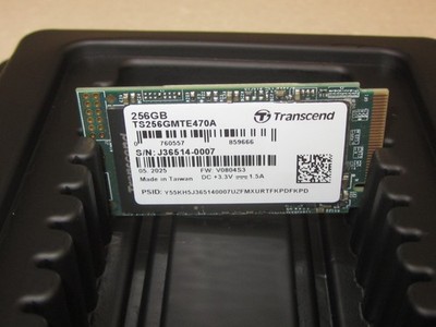 256GB Transcend SSD M.2 2242 PCIe NVMe 3.0 x4 Industrial - TS256GMTE470A