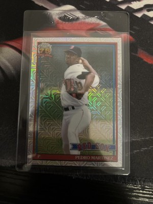 2026 Topps series 1 75th Chrome Mojo Red Sox Pedro Martinez #91c-41