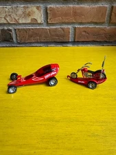 Cherry Bomb - Toy Zone Tom Daniel Red 1:43 Iron Legends Hot Rod Motorcycle LOOSE