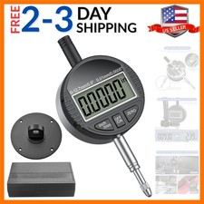 Electronic Digital Dial Indicator Gauge 0-12.7mm/0.5  Inch/Metric Conversion,...