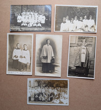 6 OLD PHOTO RELIGION CHOIR