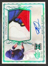2020 Leaf Trinity Patch Spectrum Green HoloFoil #PA-AM1 Austin Martin Auto /50