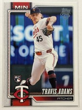 2026 Topps #149 Travis Adams Rookie Minnesota Twins