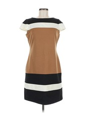 Nine West Women Brown Casual Dress 8