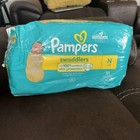 Pampers Baby Diapers-Swaddlers Disposable Diaper Newborn Opened Pack (See Desc)