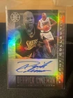 2019-20 Panini Illusions Trophy Collection Signatures Derrick Coleman Auto